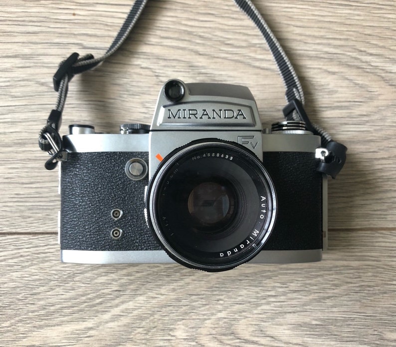 Miranda Fv Vintage Antique SLR Manual Film Camera With 5cm Etsy