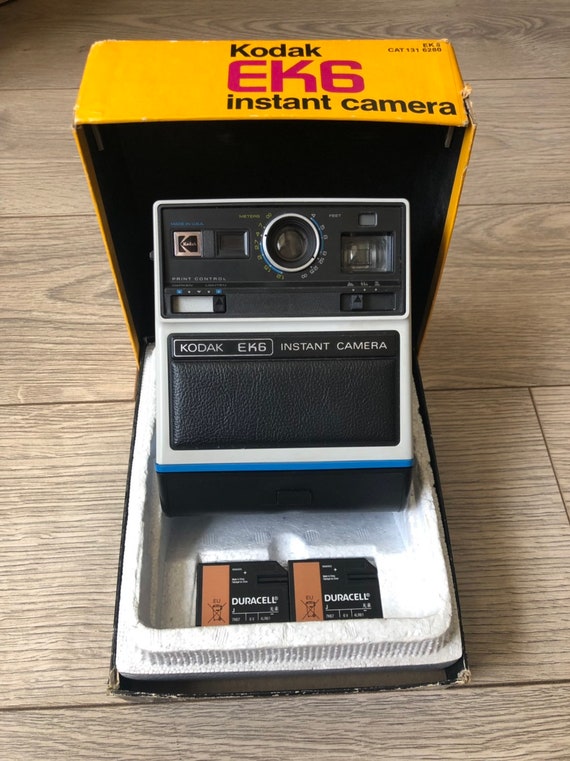 Vintage Boxed Kodak Ek6 Instant Kamera Etsy