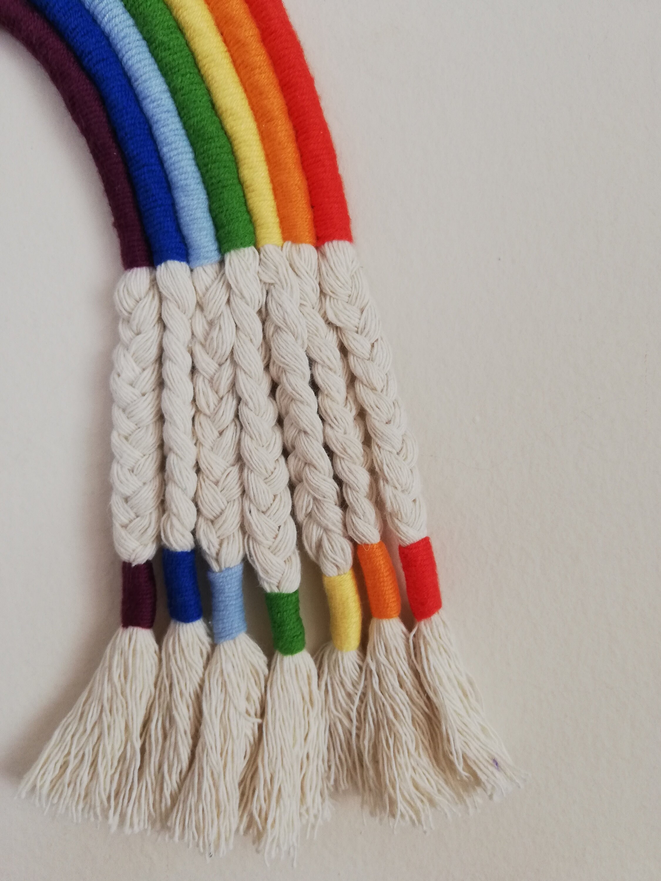 Macrame Rainbow Etsy