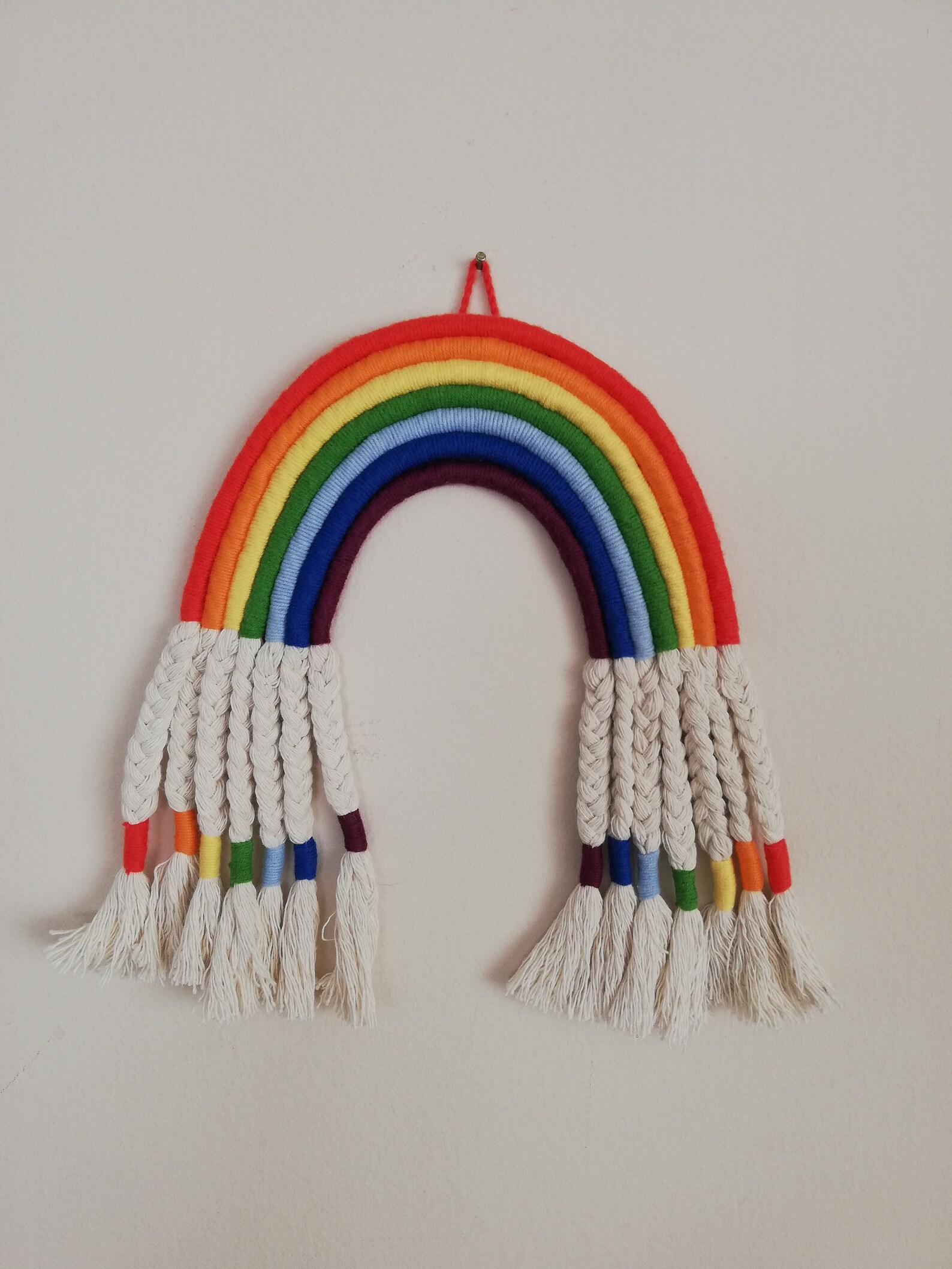 Macrame Rainbow Etsy