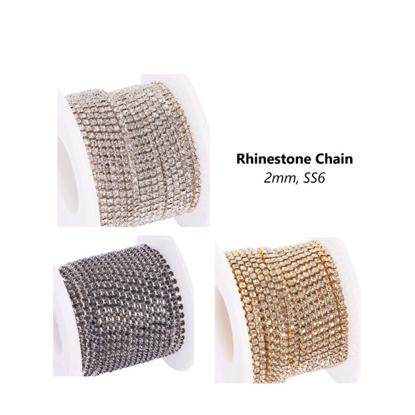 Brass Chain Earrings Etsy