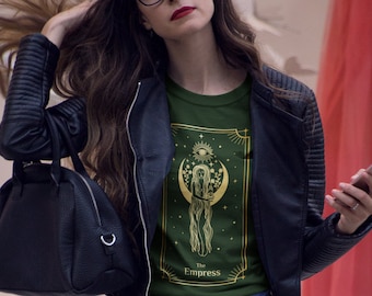 Empress Tarot Card Shirt The Empress Tarot Tarot Tshirt Tarot Card Shirt Spiritual Shirt Tarot Shirt Occult Shirt Witchy Shirt Tarot Clothes