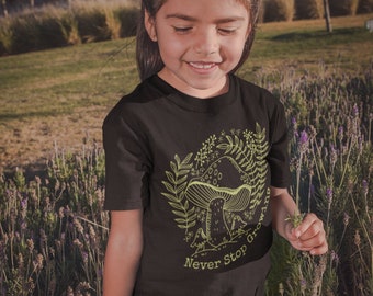 Koszula Mushroom dla dzieci Cottagecore Clothing Magic Mushroom T Shirt Botanical Shirt Pastel Goth Shirt Mushroom Clothing Folklore Shirt
