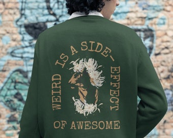 Konstigt är en bieffekt av Awesome Tiger Sweatshirt Year of the Tiger Tiger Graphic Tee Kinesiskt nyår Mystisk skjorta Grafisk tiger