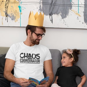 Chaos Coordinator T shirt, Mom Shirt, Daycare, Childcare, Gift for her, Gift for him, gift for mom, gift for dad, Wedding Coordinator