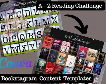 2025 ABC Reading Challenge A - Z Lese Alphabet Buch Challenge
