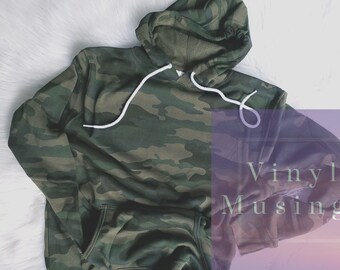 blank camo hoodies