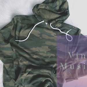 Blank Camo Hoodies, Completely blank, Wholesale Price Hoodie, green camo, black camo, wholesale camo, mens hoodie, womans hoodie Green Camo