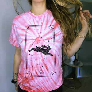 Fool Tarot Card Shirt The Fool Tarot Tarot Tshirt Tarot Card Shirt Spiritual Shirt Tarot Shirt Occult Shirt Witchy Shirt Tarot Clothes
