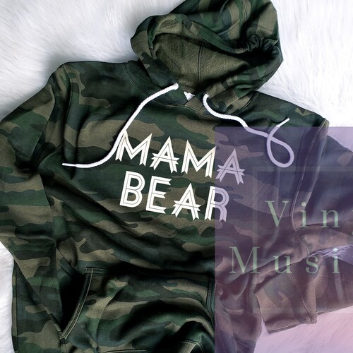 mama bear zip up