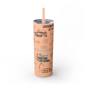 Reverse-Harem-Trinkbecher mit Strohhalm, 590 ml (20 oz) – Booktok-Geschenkidee für erotische und pikante Liebesromane – Buchclub-Mitglieder, Leseratten und Bücherwürmer