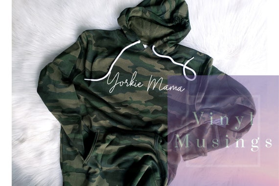 Dog Mama Camo Hoodie Dog Mom Sweatshirt Yorkie Mama Westie Mama Rescue Mama Fur Mama GSD Mama Doxie Mama Custom Hoodie Etsy Israel