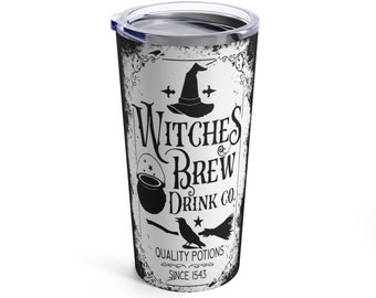 Witches Brew Insulated Tumbler Witch Travel Mug Witch Coffee Tumbler Witches Brew Mug Witch Stuff Witchy Things Witchy Stuff Potions