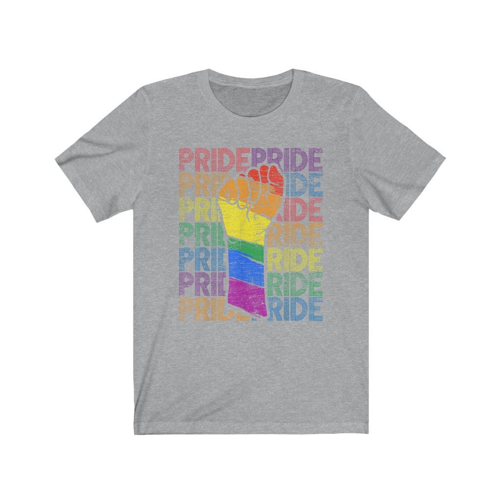 Pride Solidarity Fist shirt LGBT LGBT Shirt Lgbt Pride | Etsy