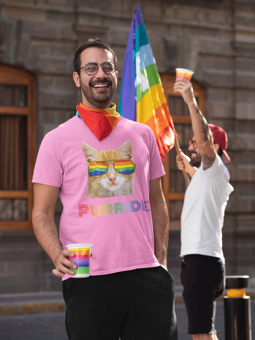 Purride Cat Pride Cat Shirt Prrride Cat Shirt LGBT LGBT Etsy