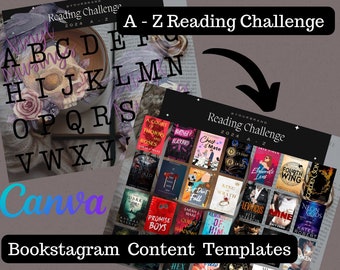 2024 ABC Reading Challenge A - Z Lese Alphabet Buch Challenge