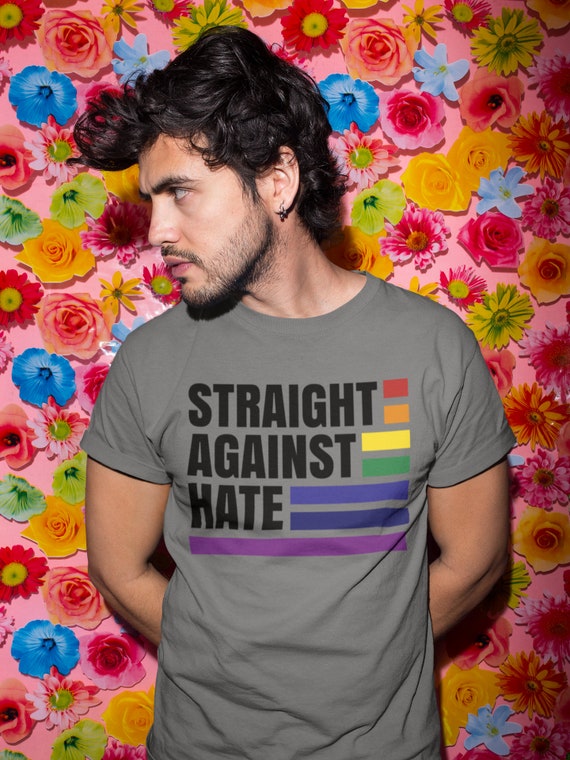 Buy Straight Ally LGBTQ Ally Tee Shirt Pride Online in India - Etsy