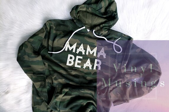 Mama bear camo sweatshirt hotsell