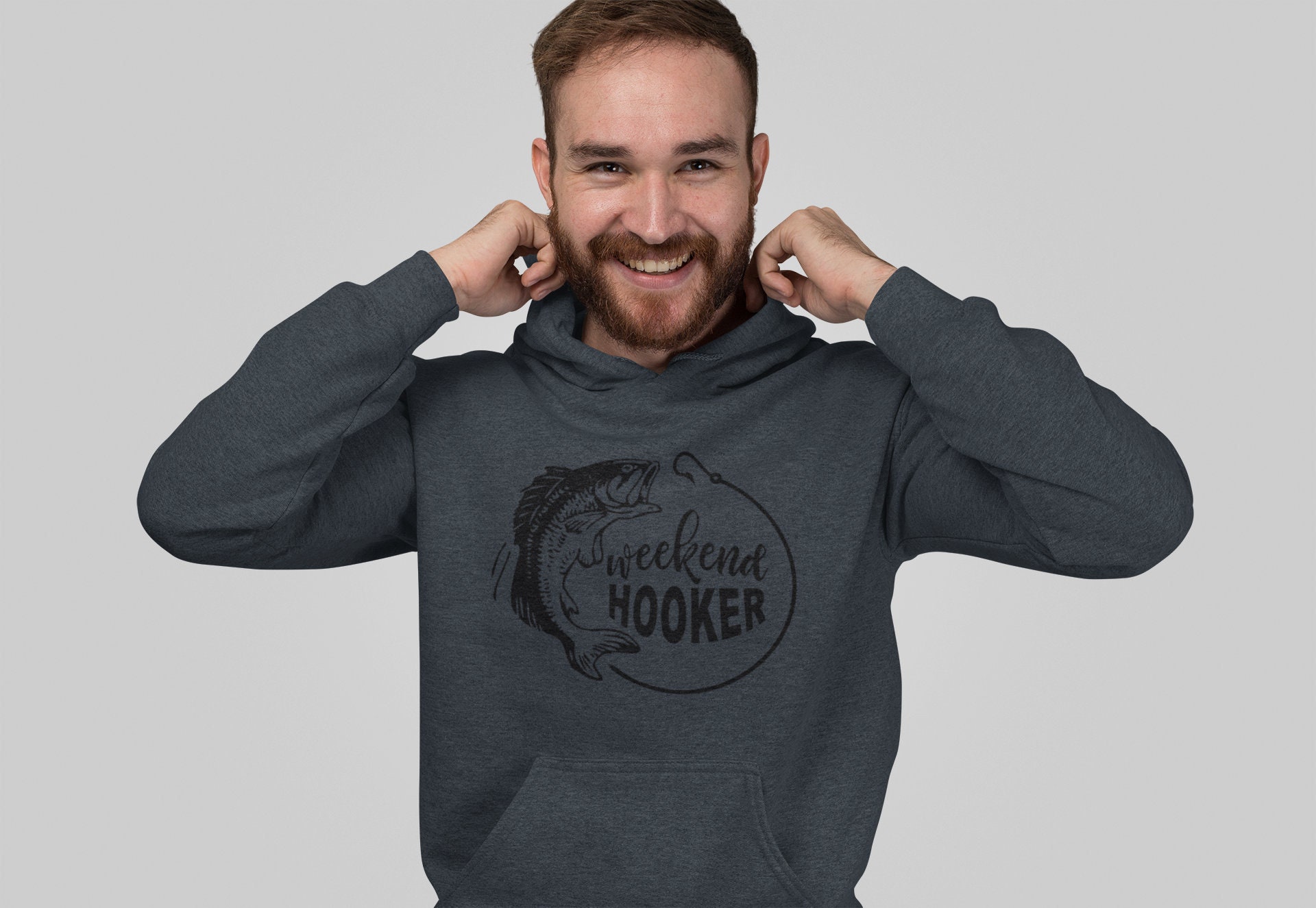 Hooker BlackHeart Speed Exhaust Hoodie - Men's Performance Hooded Sweatshirt, X-Large, Black - View #3