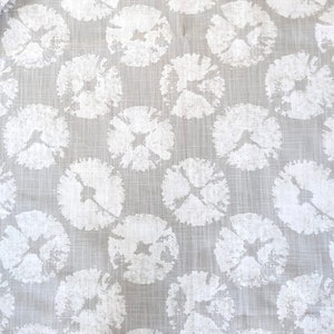 3 yrds for one price!  - Gray and White Print, Lightweight Home Decorator Fabric