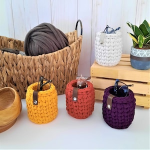 Handmade Small Eyeglasses Holder: Custom Colors, USA Made