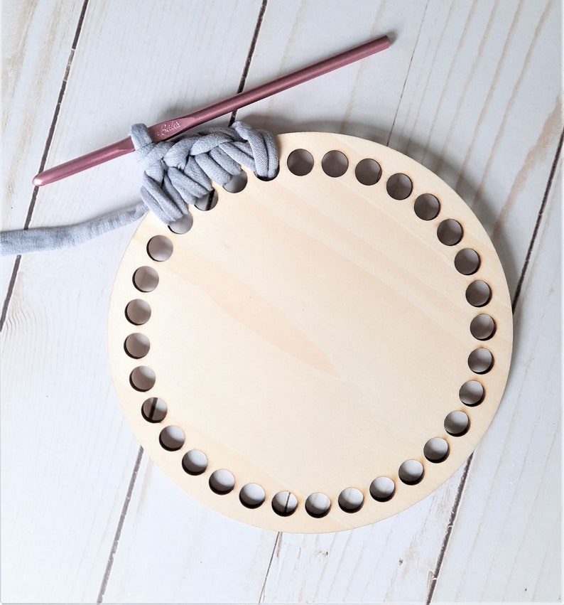 Wood Basket Bases Round Crochet Base Square Bottom Etsy Canada