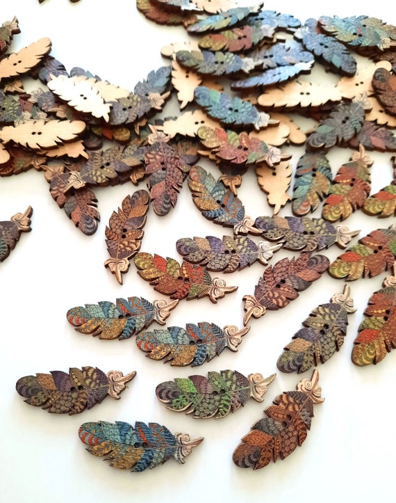 Specchio Rotondo Decorativo - Piume - 60 Cm - Foto 6