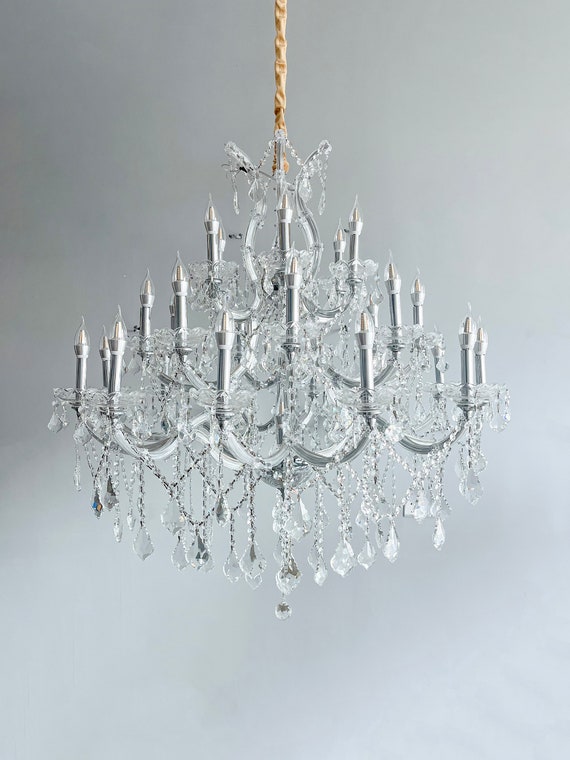 Maria Theresa Crystal Chandelier Etsy Australia