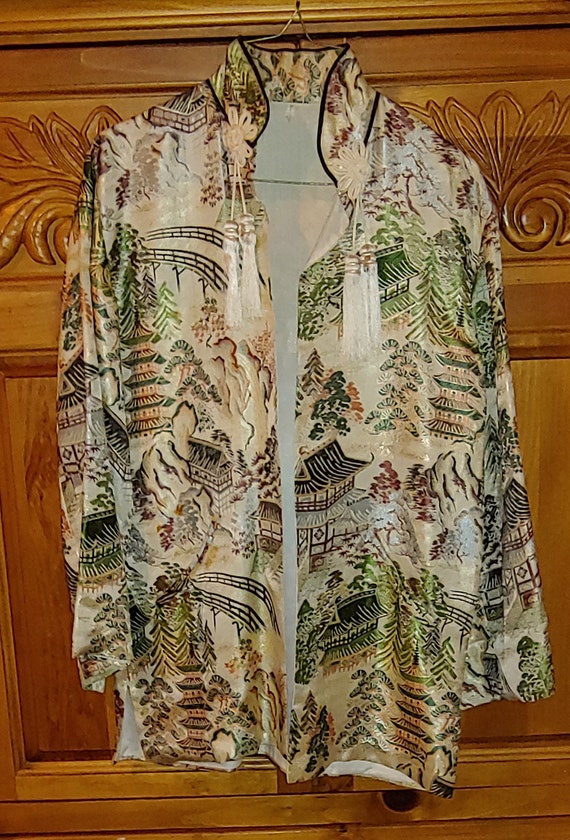 Vintage Japanese Silk Dress Jacket - image 2