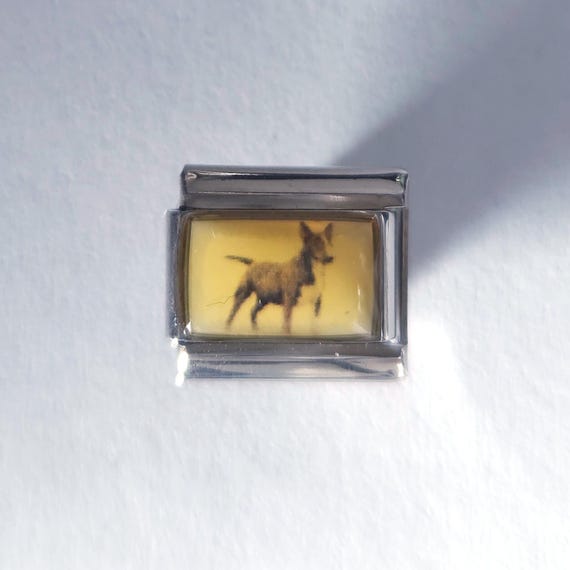 Pick Your Pup! Vintage Dog Breed Italian Charms - Realistic Pet Portraits Pet Parent Gift - 9mm Stainless Steel Y2K Deadstock Variation