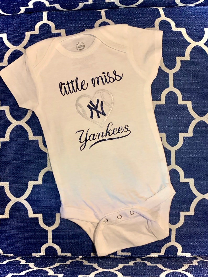 Yankees Baby Yankees Newyork Yankees Yankees baby onesie Etsy