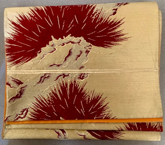 Antique Fukuro Kimono Obi/Kimono Belt/Kimono Sash - image 1