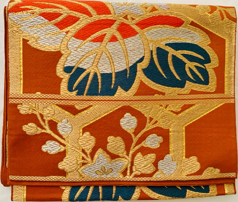 Japanese Kimono Fukuro Obi Obi Sash Kimono Obi Kimono BeltKimono Sash