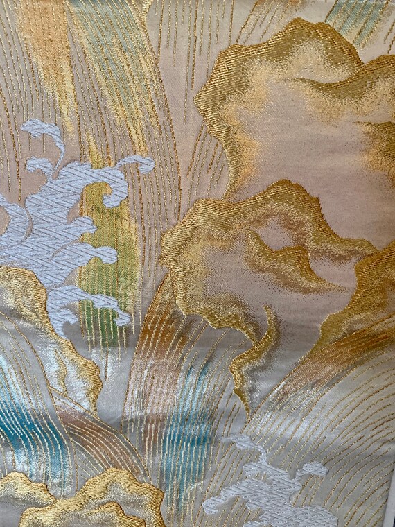 Antique Fukuro Kimono Obi/Kimono Belt/Kimono Sash - image 4