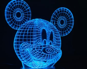 Mickey Mouse Illusion Night Light