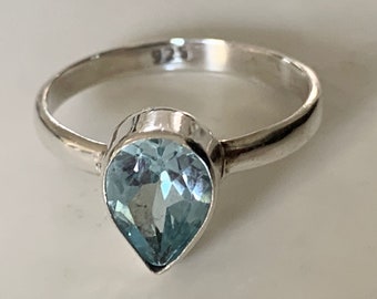 10 5 6 7 8 9 925 Sterling Silver Polished Open back White Topaz Ring Jewelry Gifts for Women Ring Size Options 10 5 6 7 8 9 925 Sterling Silver Polished Open back White Topaz Ring Jewelry Gifts for Women Ring Size Options