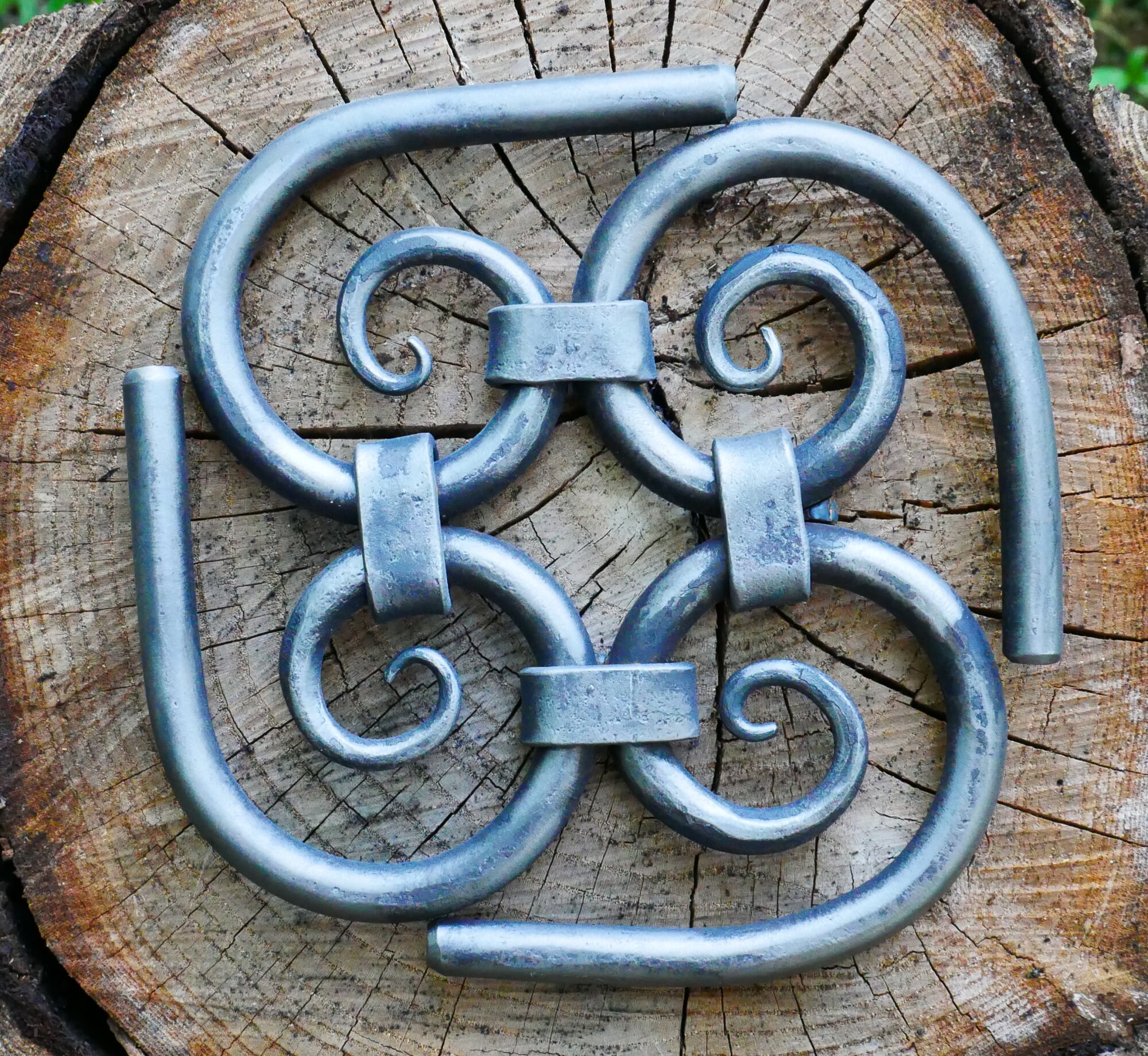 Trivet Hand Blacksmith Etsy