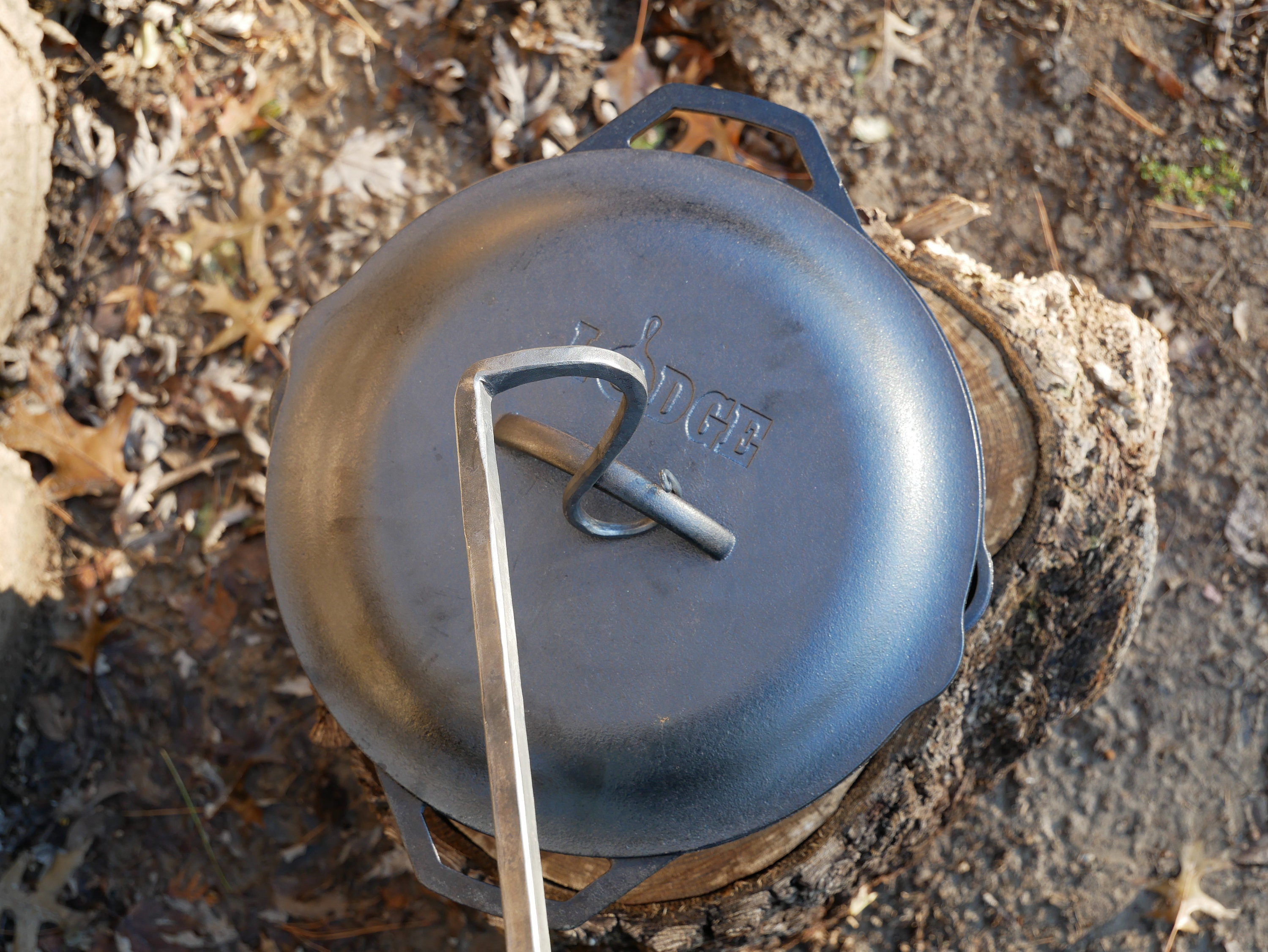 Dutch Oven Lid Lifter Hand Made Hand Cooking Tools Etsy