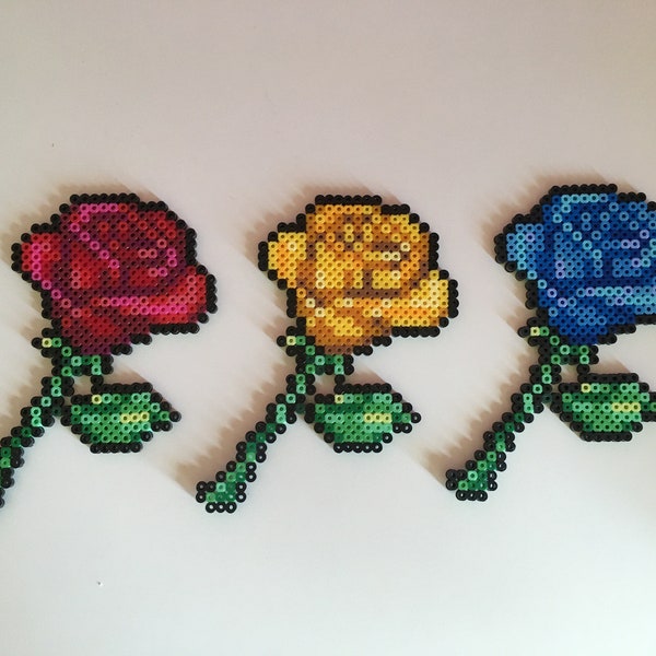 Maplestory Rose Perler / Pixel Bead Art