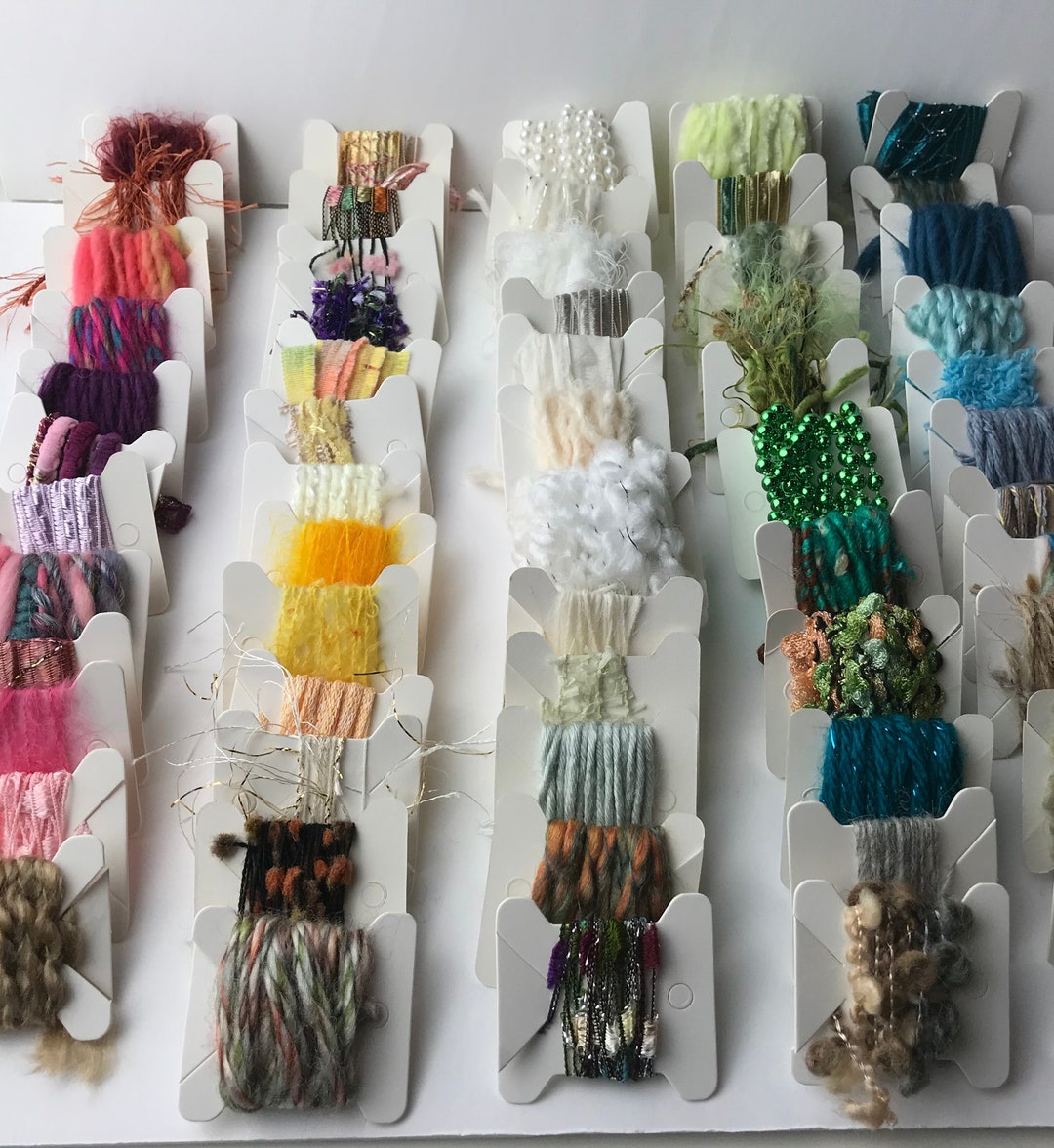 Frammenti Bag - 60+ Novelty Yarn & Ribbon Snippets, Pieces and Short ...