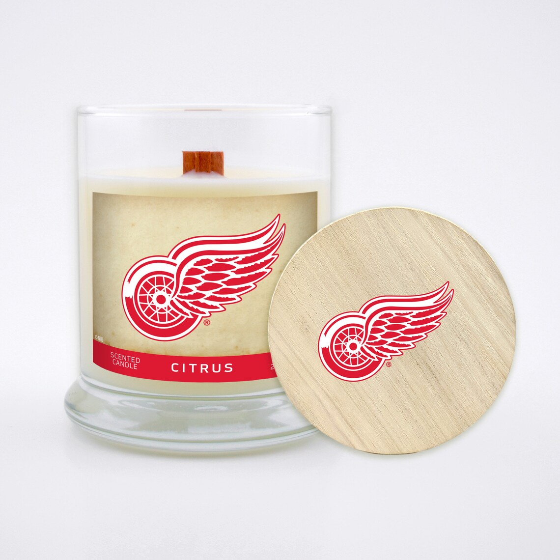 NHL Detroit Red Wings Candle Premium Gifts for Men and Women Etsy