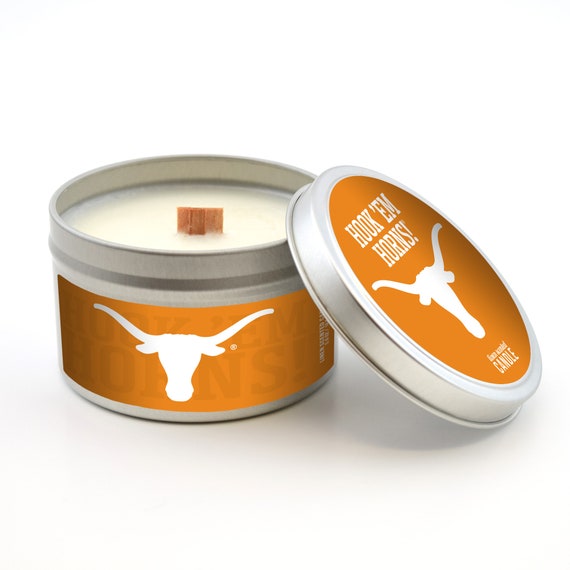Worthy Promo NCAA Michigan State Spartans 8 oz Vanilla Scented Soy Wax Candle Wood Wick and Lid