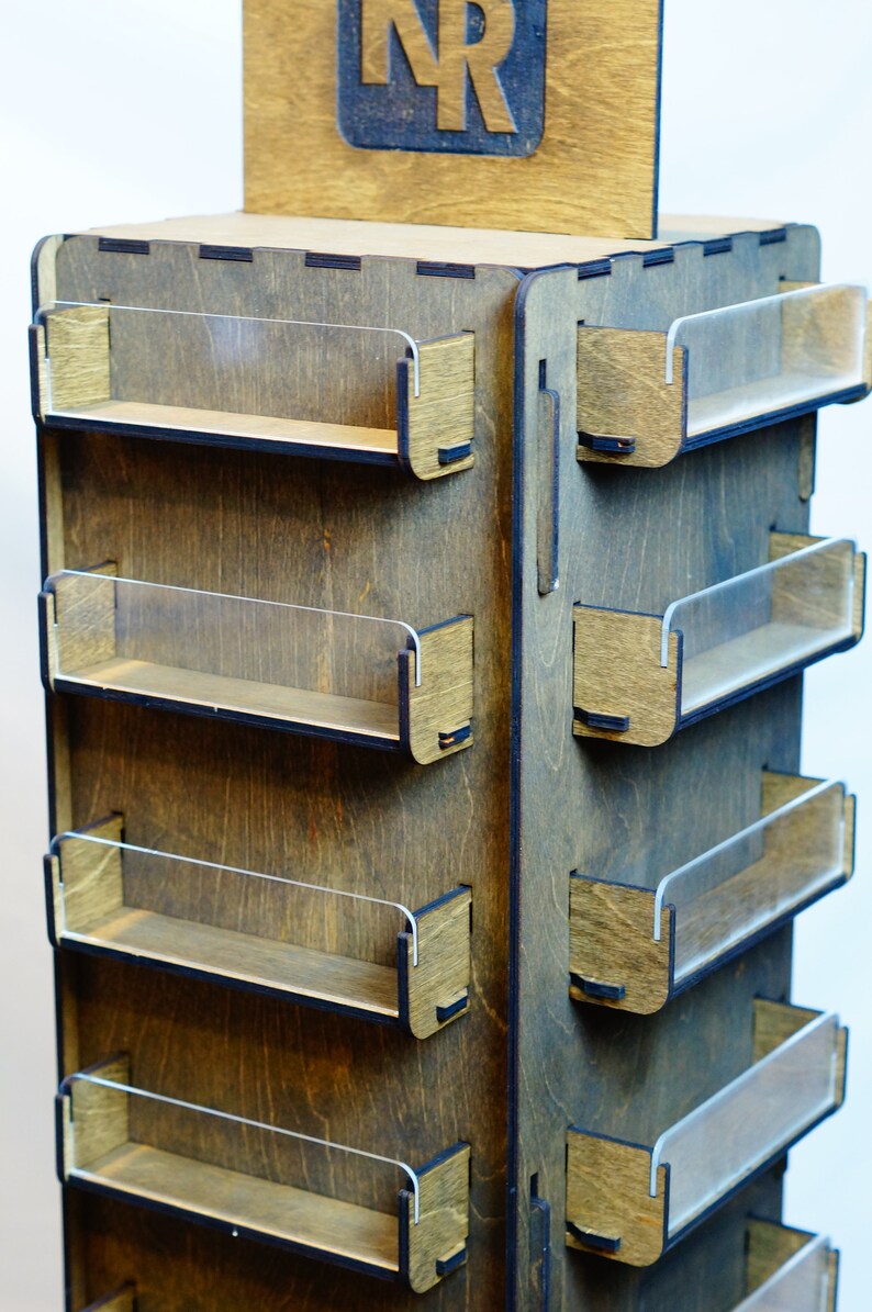 Sticker Display Rack Floor Standing Etsy