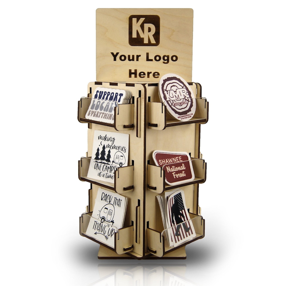 Wooden Sticker Displaysmall Small Product Display Countertop Display