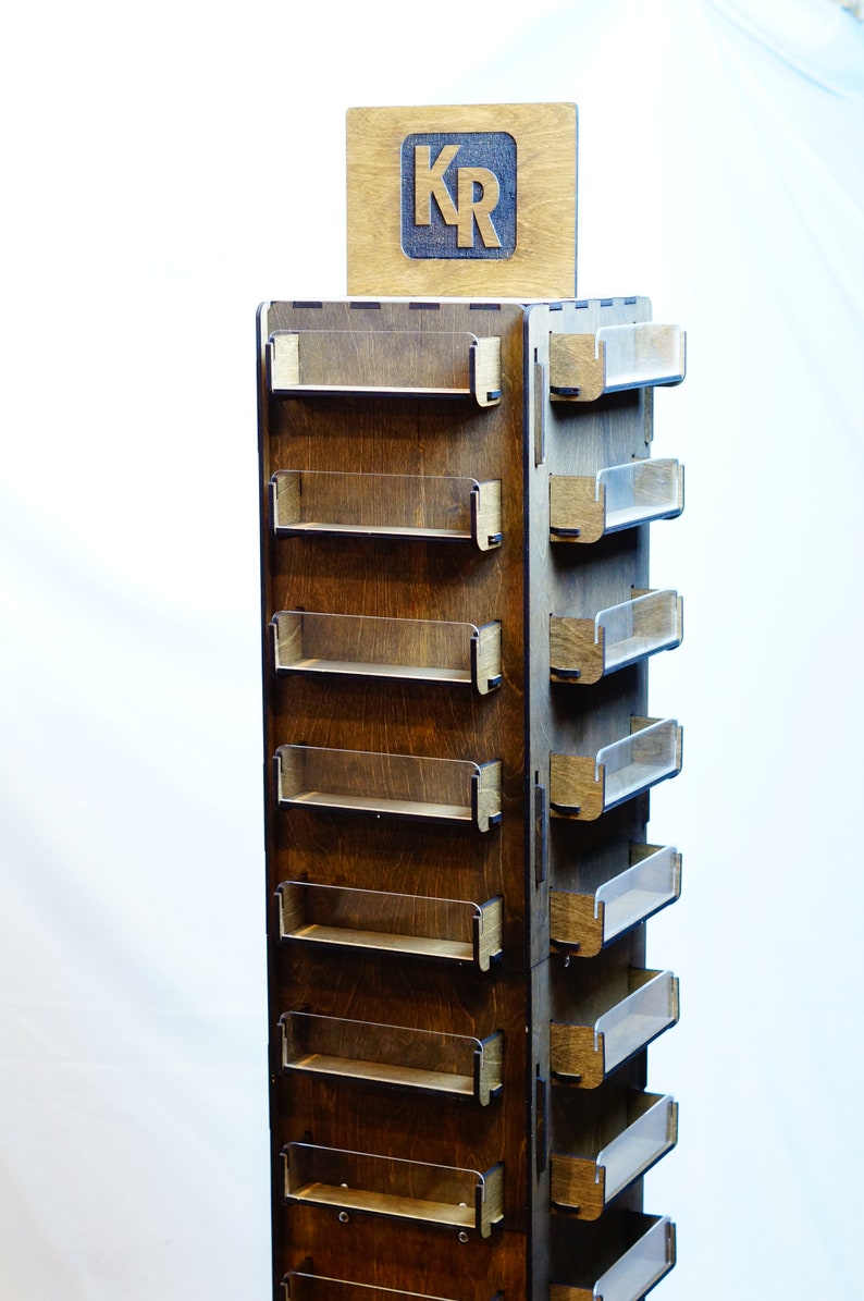 Sticker Display Rack Floor Standing Etsy