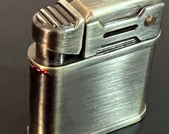 Horns Bee Fluid Refillable Lighter - Windproof Lighters Vintage With One Press Ignition