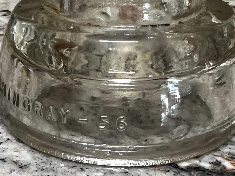 Hemingray 56 Vintage Clear Glass Hemingray 56 Insulator 1940's - Etsy