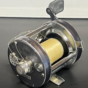 antique baitcasting fishing reels Early Bait Casting Rod and Reel — Cisco's Gallery Old Baitcaster Vintage Baitcasting Reels