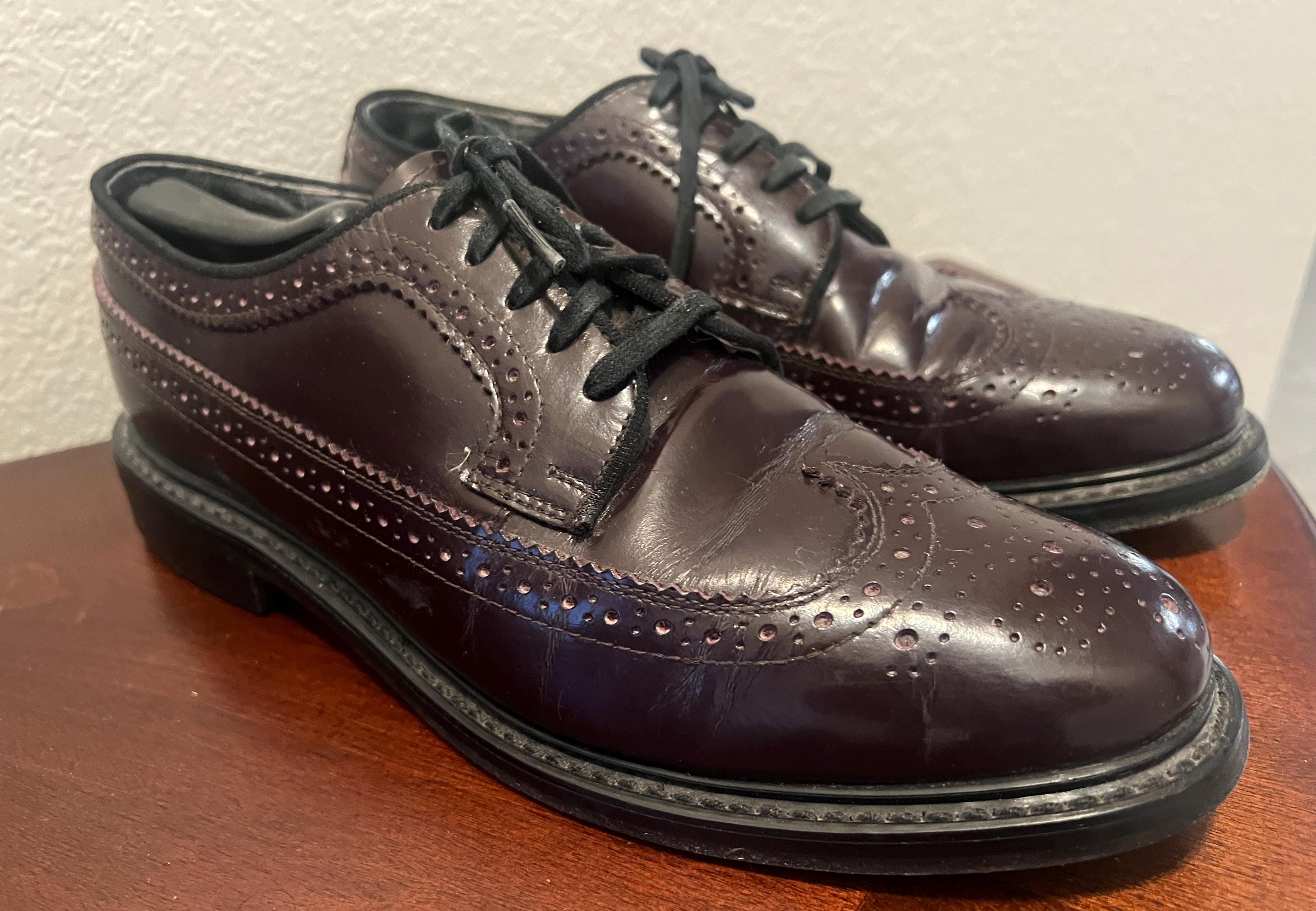 Vintage Sears Leather Lace Up Shoe Men’s Lug shoe Men main image 2