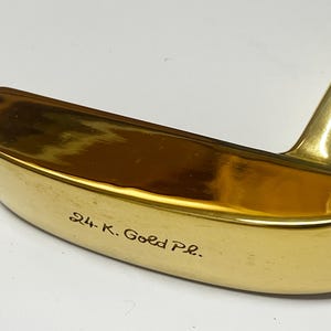 24金GOLD PL ゴルフパター:プレーボーイCELEBRITY Celebrity 24 K. Golf Plated Putter Unbranded 35.5 Inches Graphite